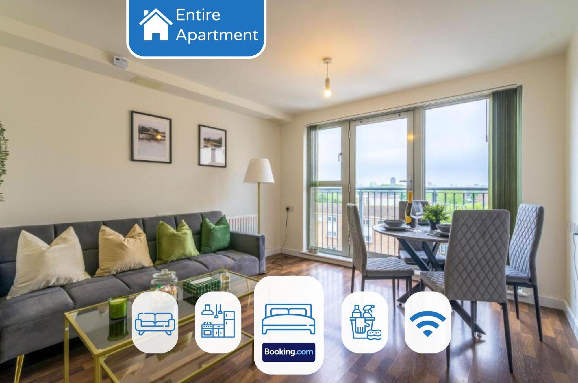 Warm 2-bed Flat By Livestay Short Lets & Serviced Apartament Londra